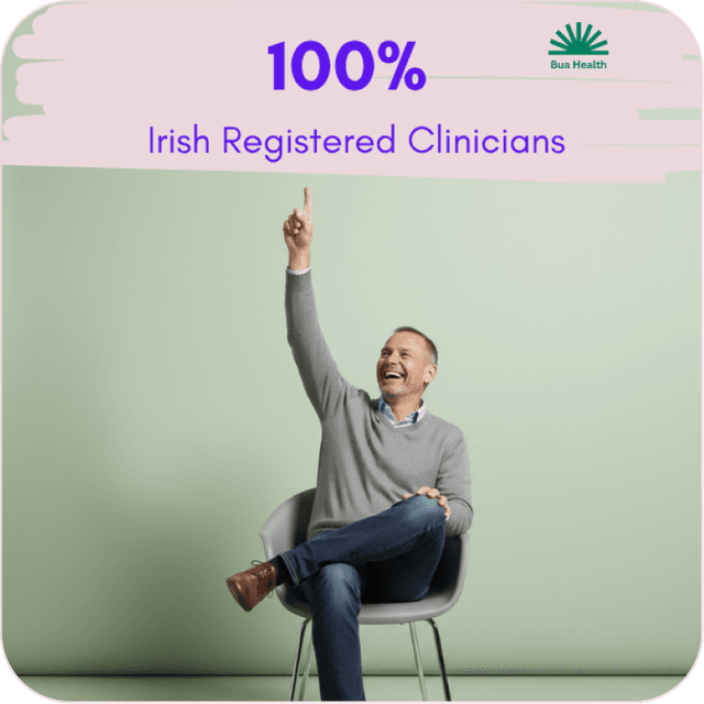100% Irish Registered Clinicians